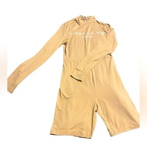 Product: Khaki/Tan Jump Suite